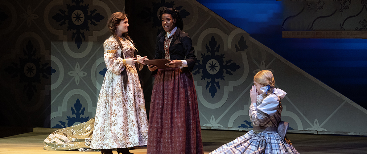 Image from performance of Little Women.